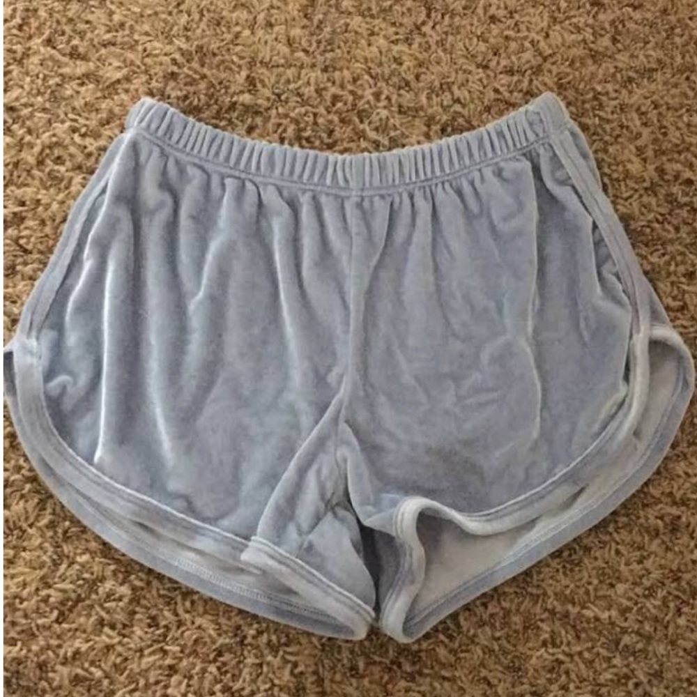 Brandy Melville velvet shorts